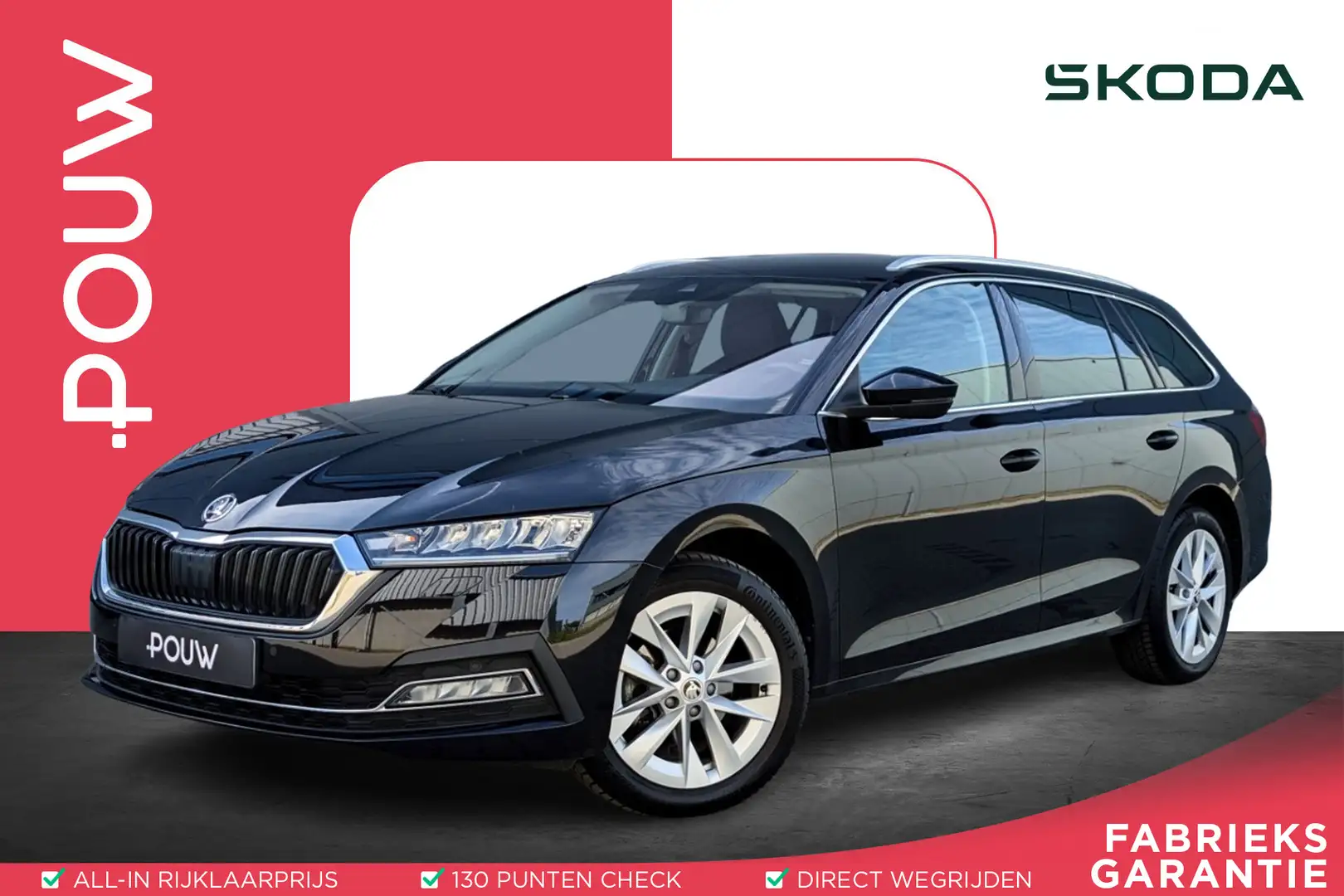 Skoda Octavia Combi 1.5 e-TSI 150pk DSG Business Edition Plus | Negro - 1