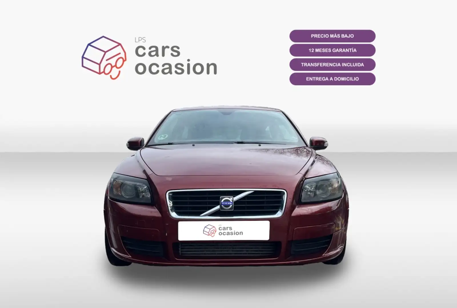 Volvo C30 1.6D Kinetic Burdeos - 2