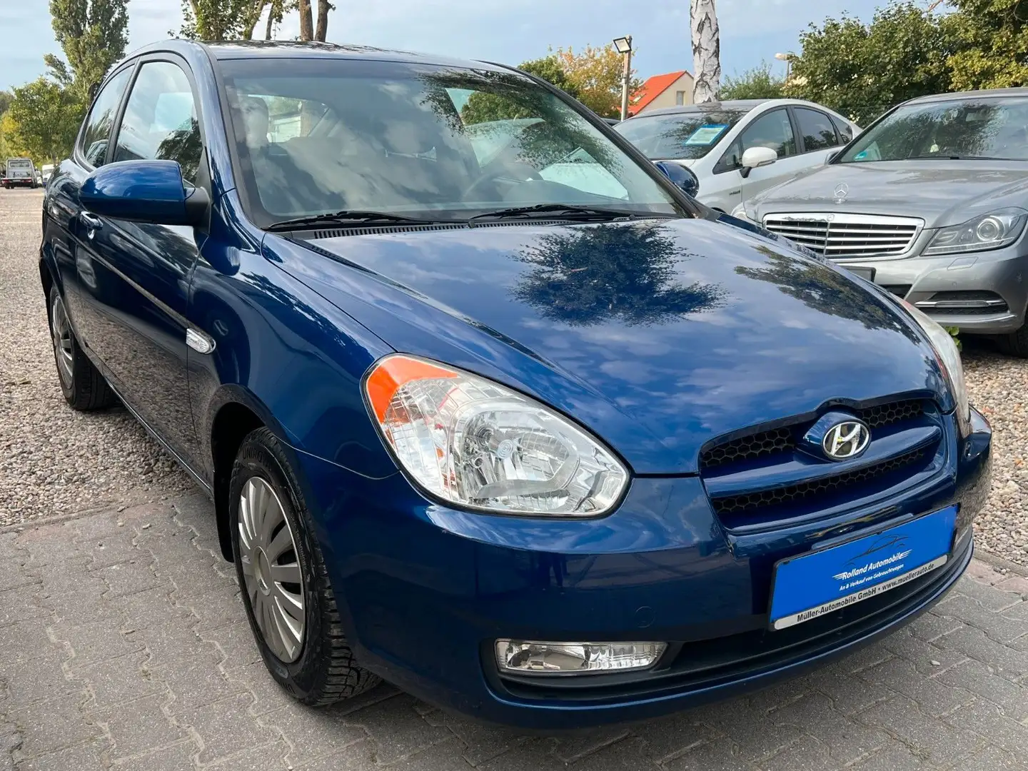 Hyundai ACCENT GL*2.HD*Klima*E-Paket*AllWR*TÜV 02/26 Albastru - 2