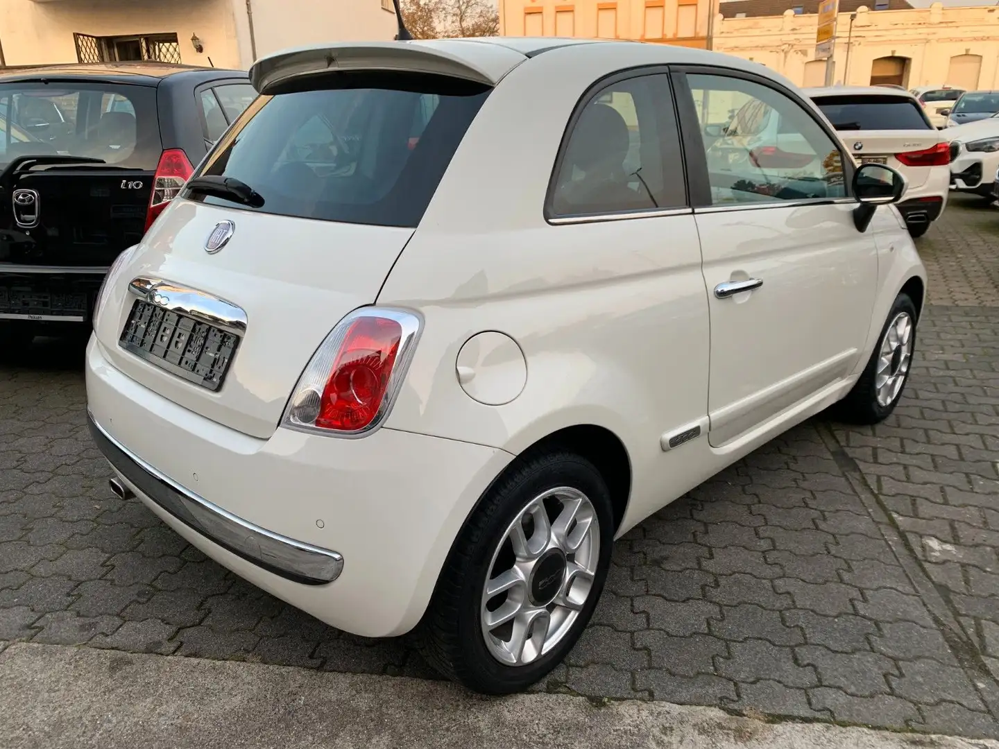 Fiat 500 1.4 16V Sport Panorama Schiebedach Blanc - 2