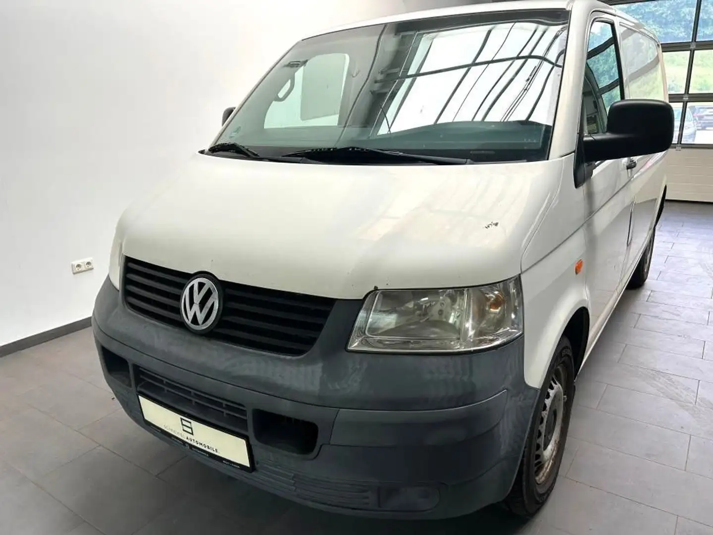 Volkswagen T5 Transporter Kasten-Kombi Kasten TÜV neu; Weiß - 1