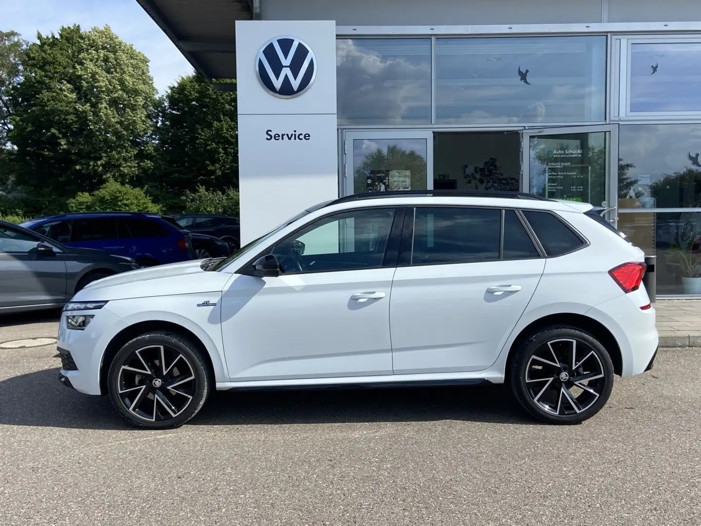 Skoda Kamiq 1.5 TSI Monte Carlo 18"+KODA-SOUND+PANO+NA Weiß - 2