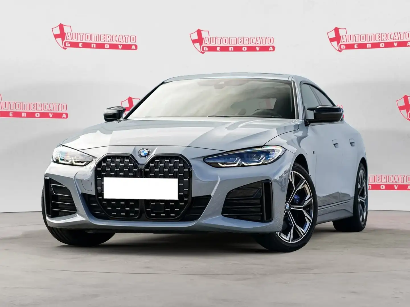 BMW M4 M440i 48V xDrive Coupé Msport Pro Grigio - 1