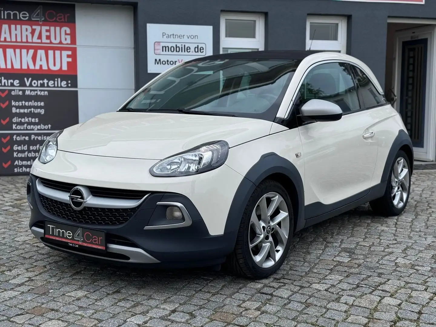 Opel Adam Rocks Sitzheizung Leder Tempom. Faltdach Blanc - 2