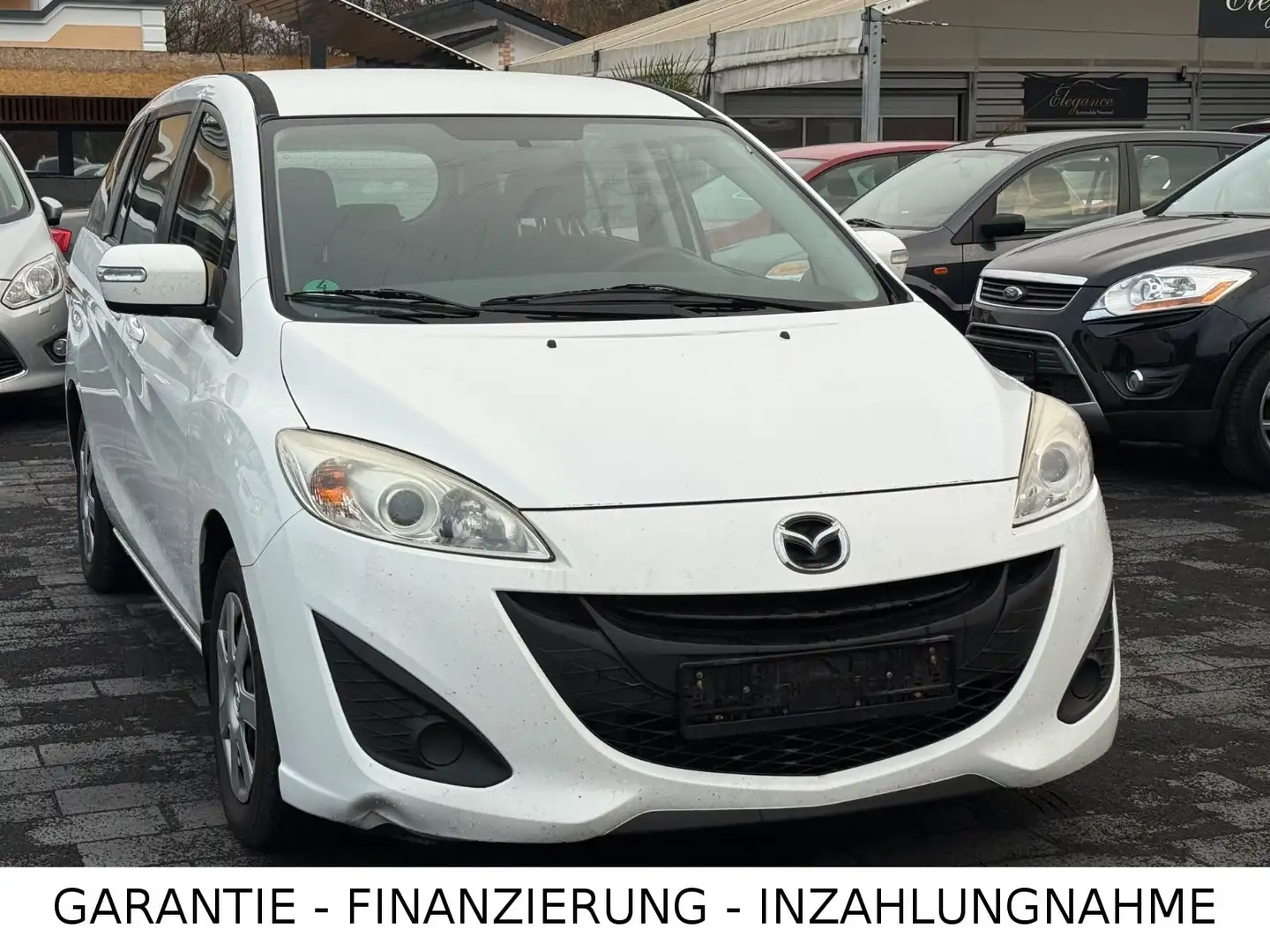 Mazda 5 Prime-Line/Tüv 05.27/Klima Weiß - 1