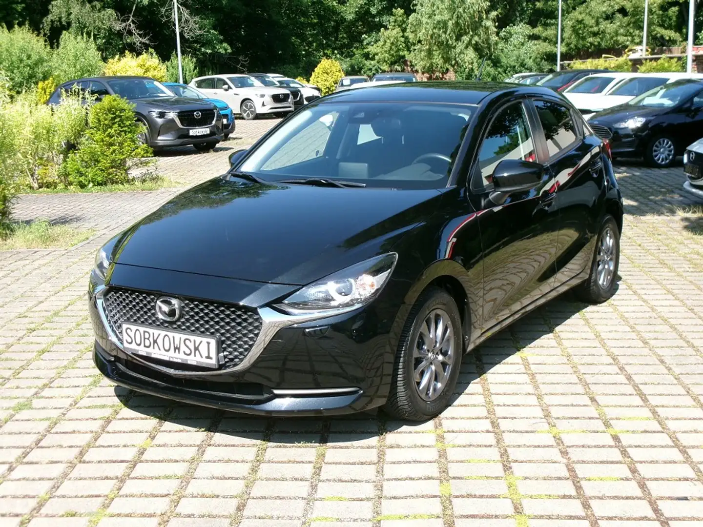 Mazda 2 SKYACTIV-G 90 Exclusive-Line TOU-P1 NAVI Negru - 1