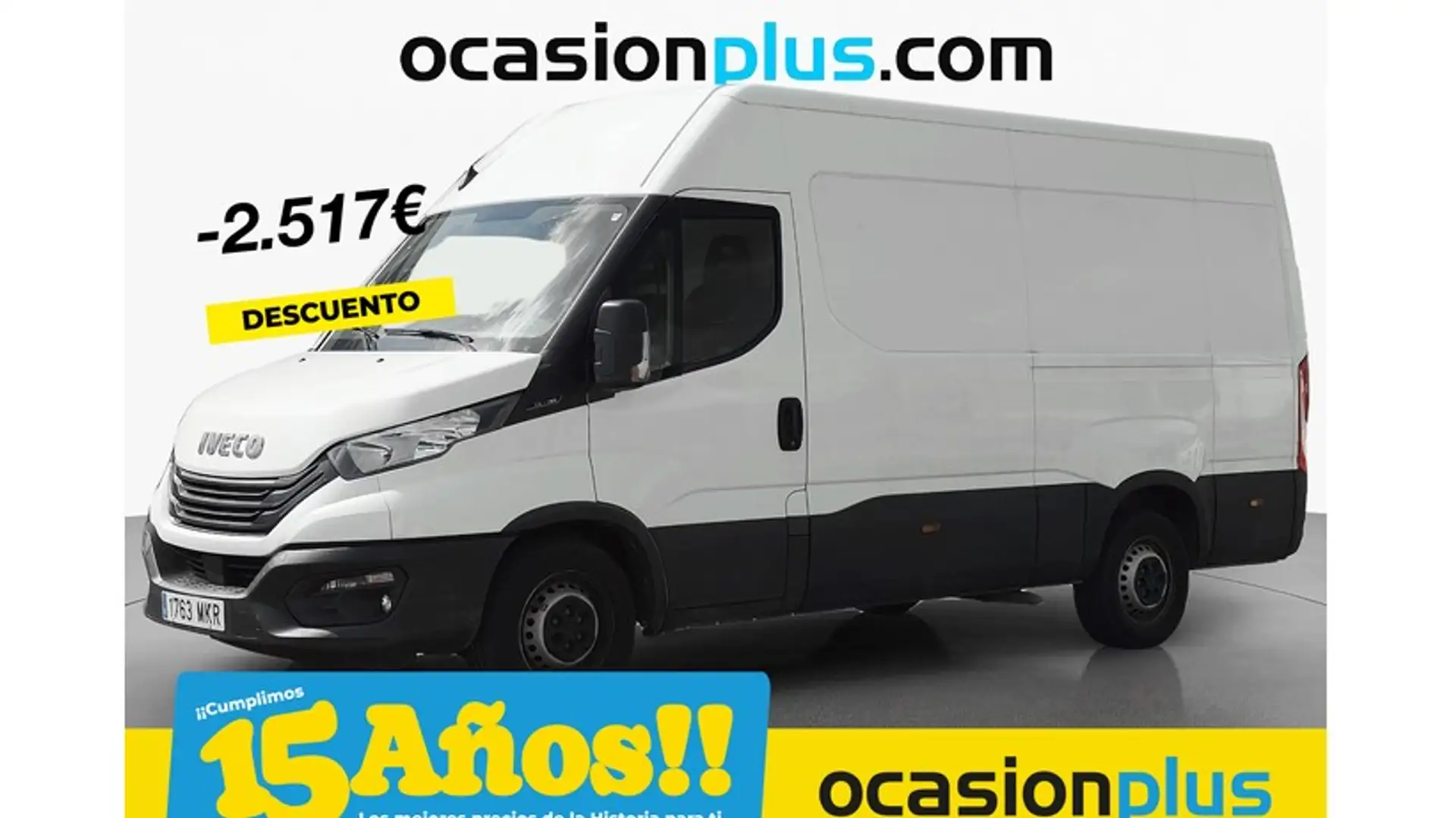 Iveco Daily Furgón 33S16 V 3520L H2 12.0 156 Blanc - 1