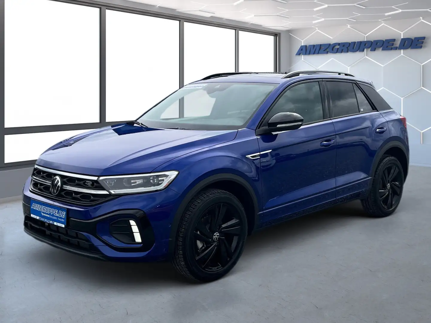 Volkswagen T-Roc 1.5 TSI DSG R-Line Black+IQ.Drive+Pano+Winterpak Bleu - 2