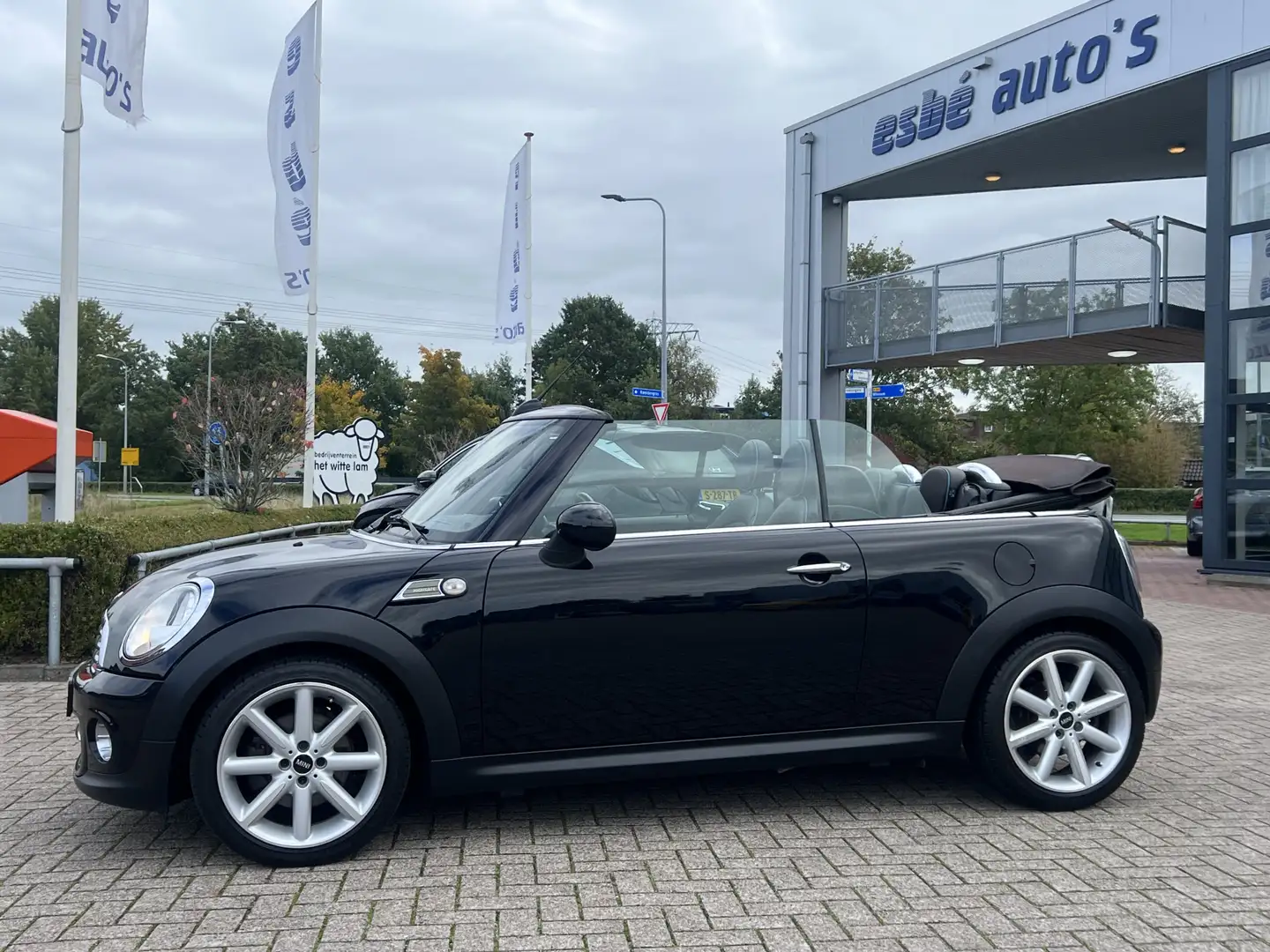MINI Cooper Cabrio Mini 1.6 Highgate Navigatie Sportstoelen Leer Stoe Schwarz - 2