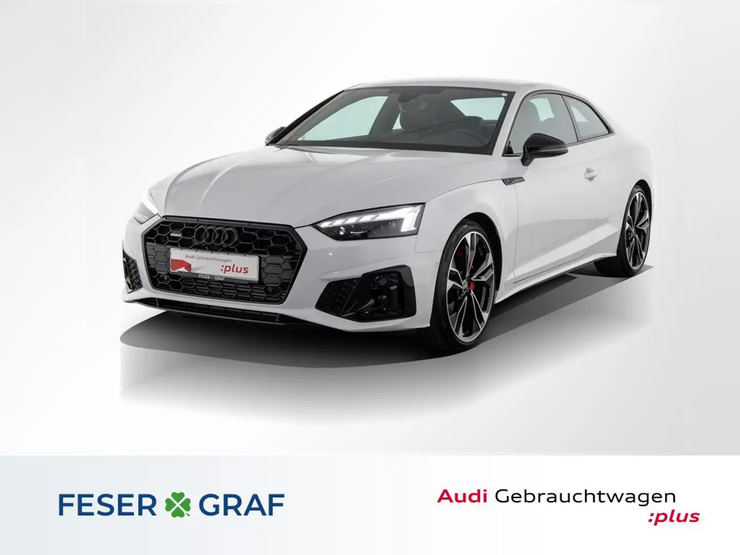 Audi A5 Coupé S line 40 TFSI quattro S tronic matrix LED/ Weiß - 1