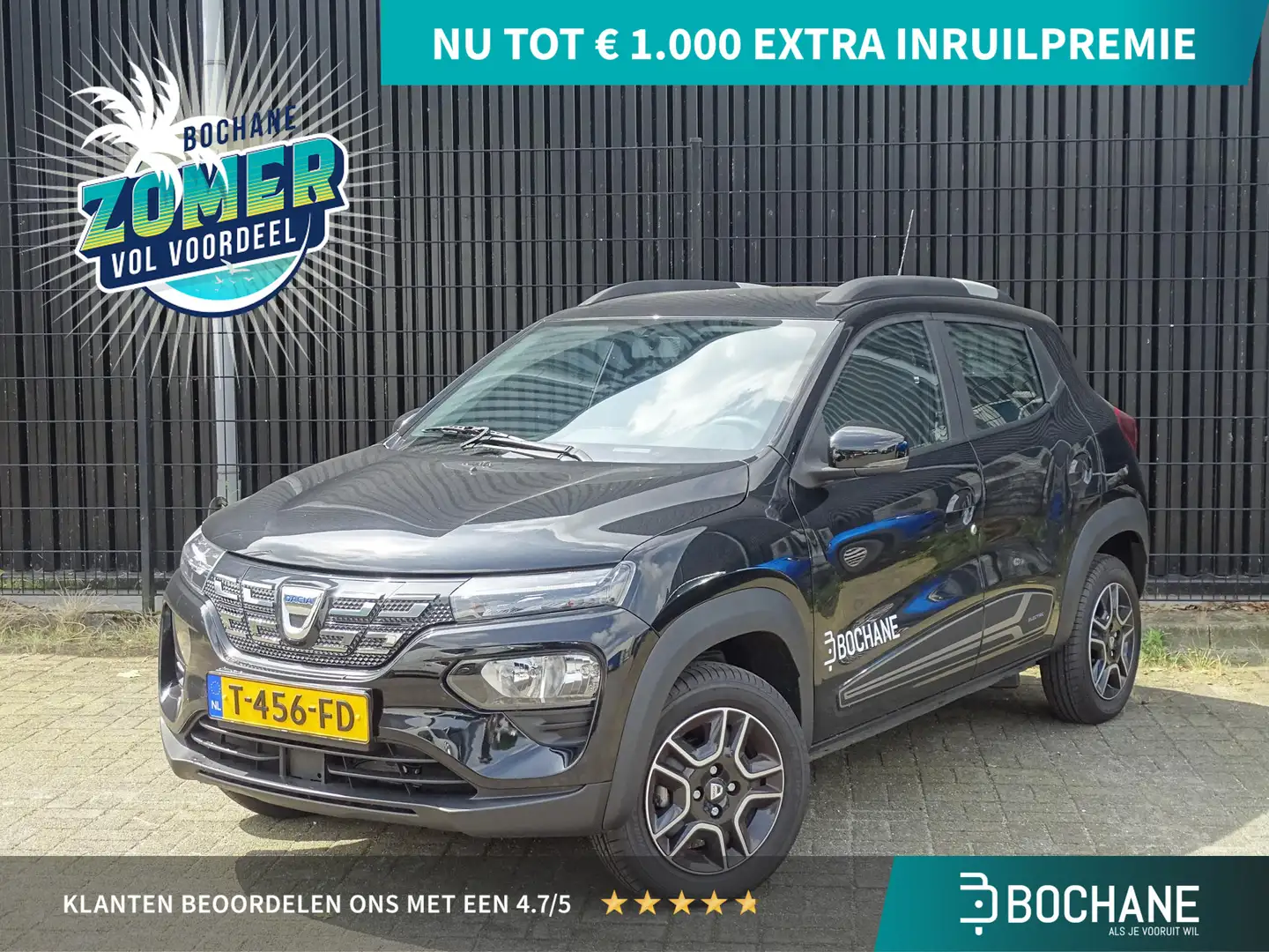 Dacia Spring Essential 27 kWh Dacia Spring Essential Airco LMV Zwart - 1