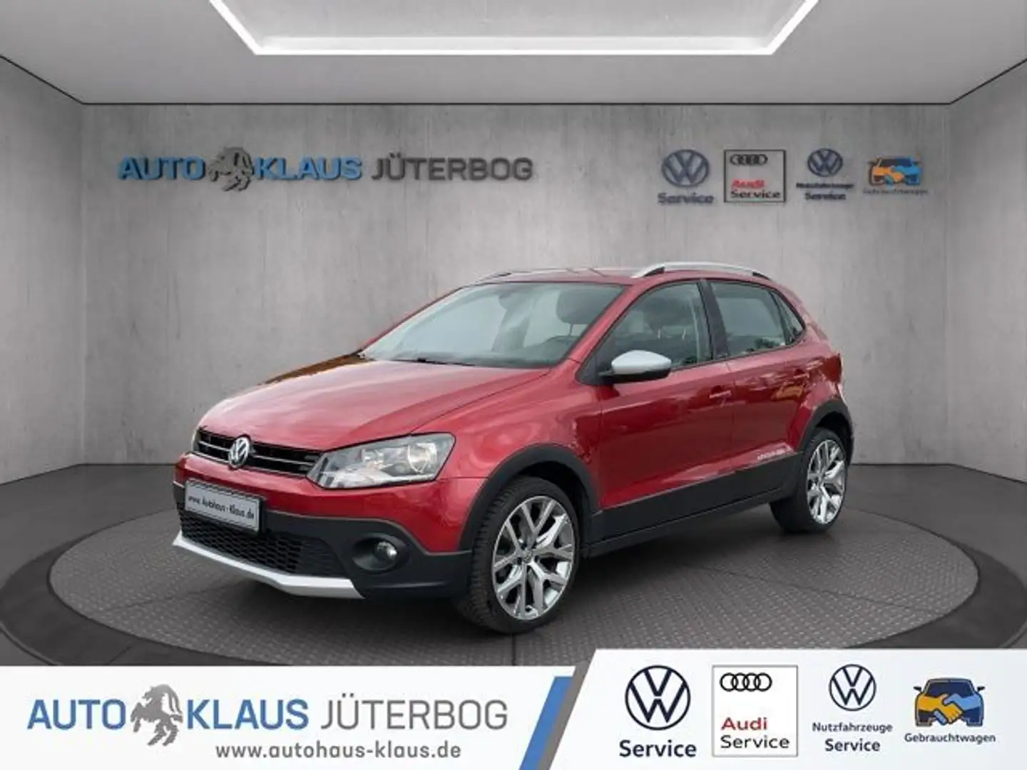 Volkswagen Polo CrossPolo 1.2 TSI Navi Klima Einparkhilfe Red - 1