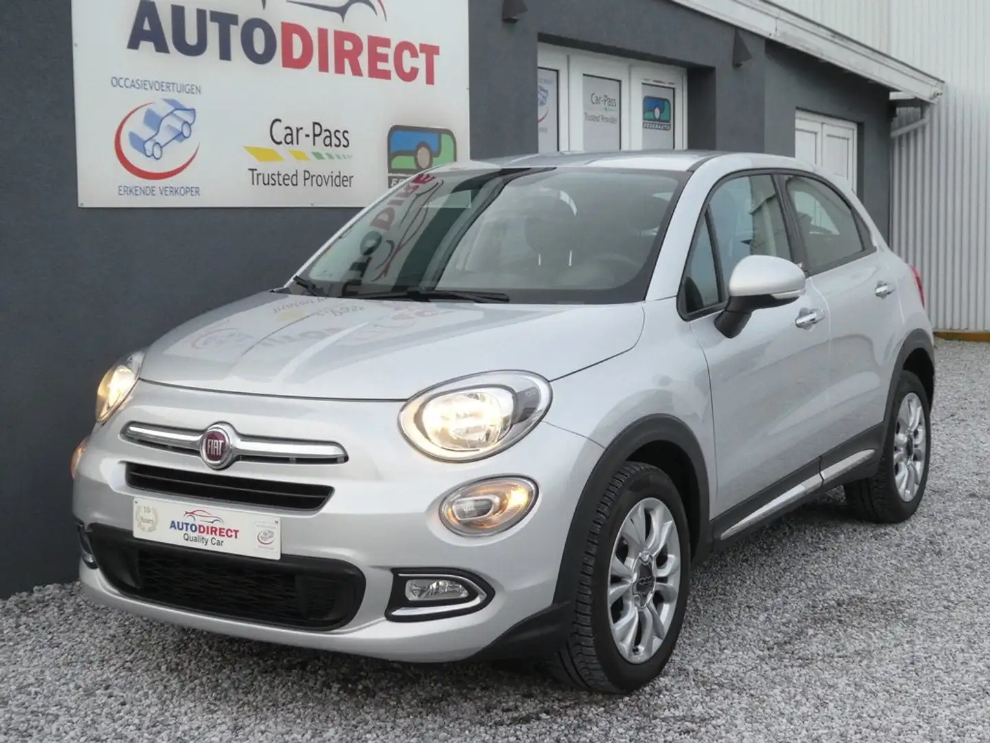 Fiat 500X 1.3 Multijet Navi, Airco, DAB *GARANTIE 1 JAAR** Grijs - 1