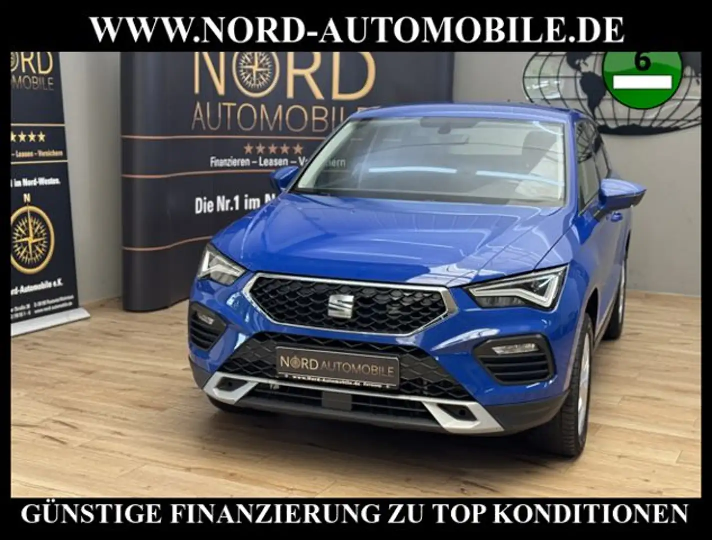 SEAT Ateca Style 2.0 TDI DSG Navi/LED/Mirror Link Style Blau - 1