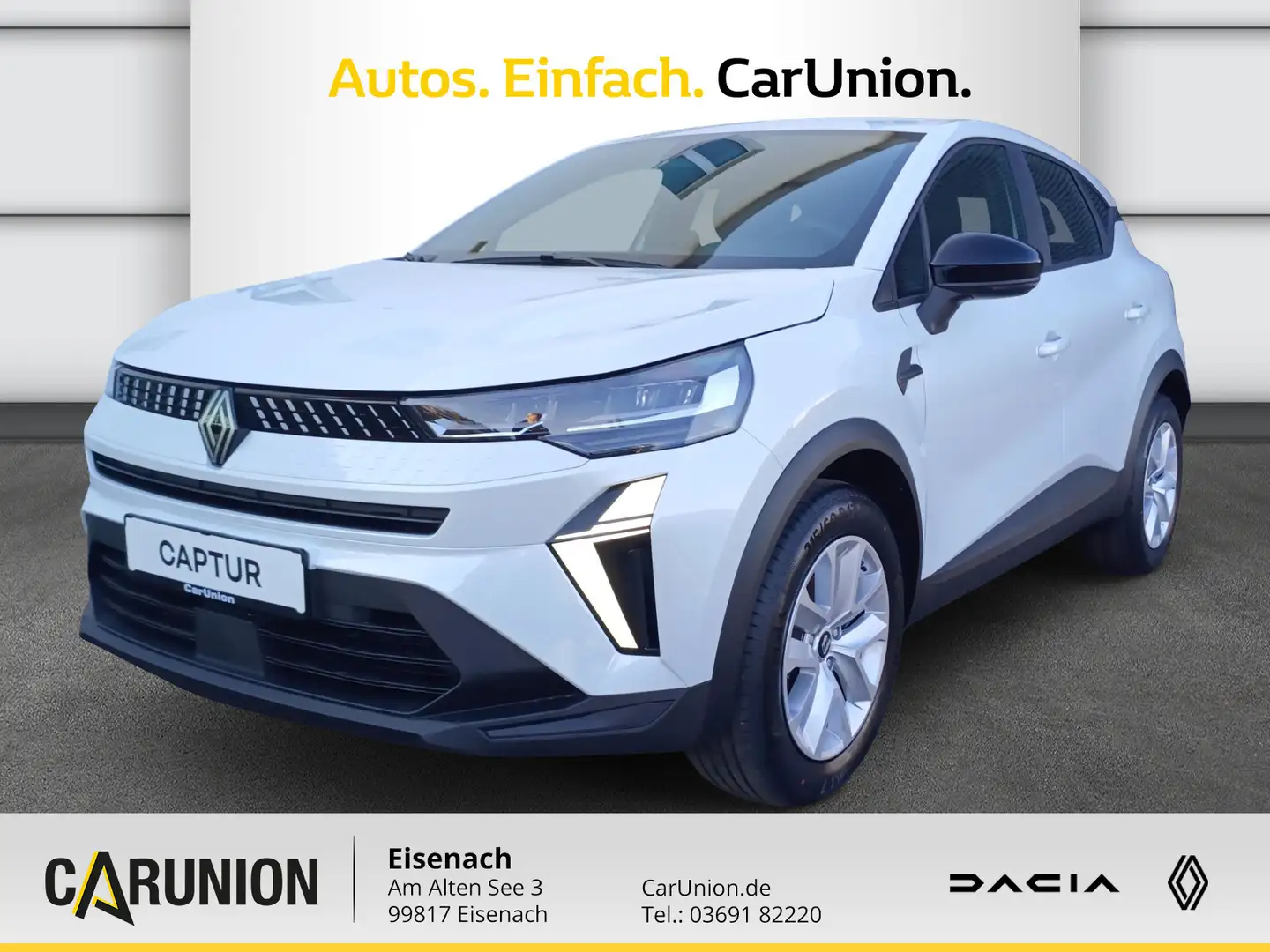 Renault Captur Evolution TCe 115 Weiß - 1