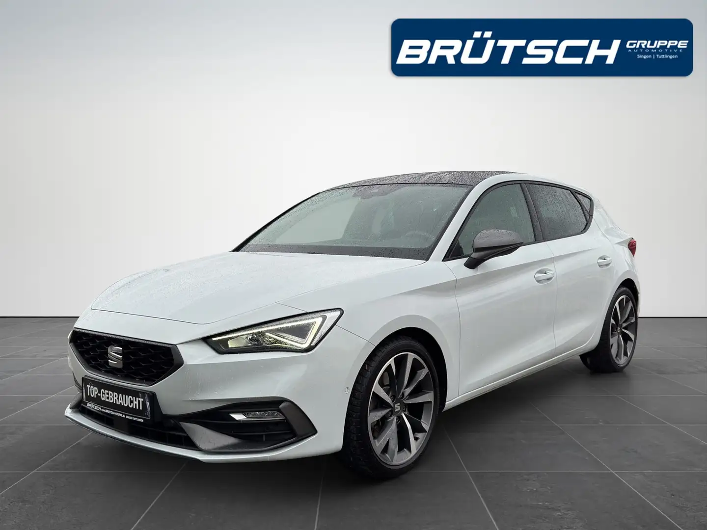 SEAT Leon FR 1.5 eTSI DSG / PANORAMA / NAVI / ACC / DCC / BE Weiß - 1