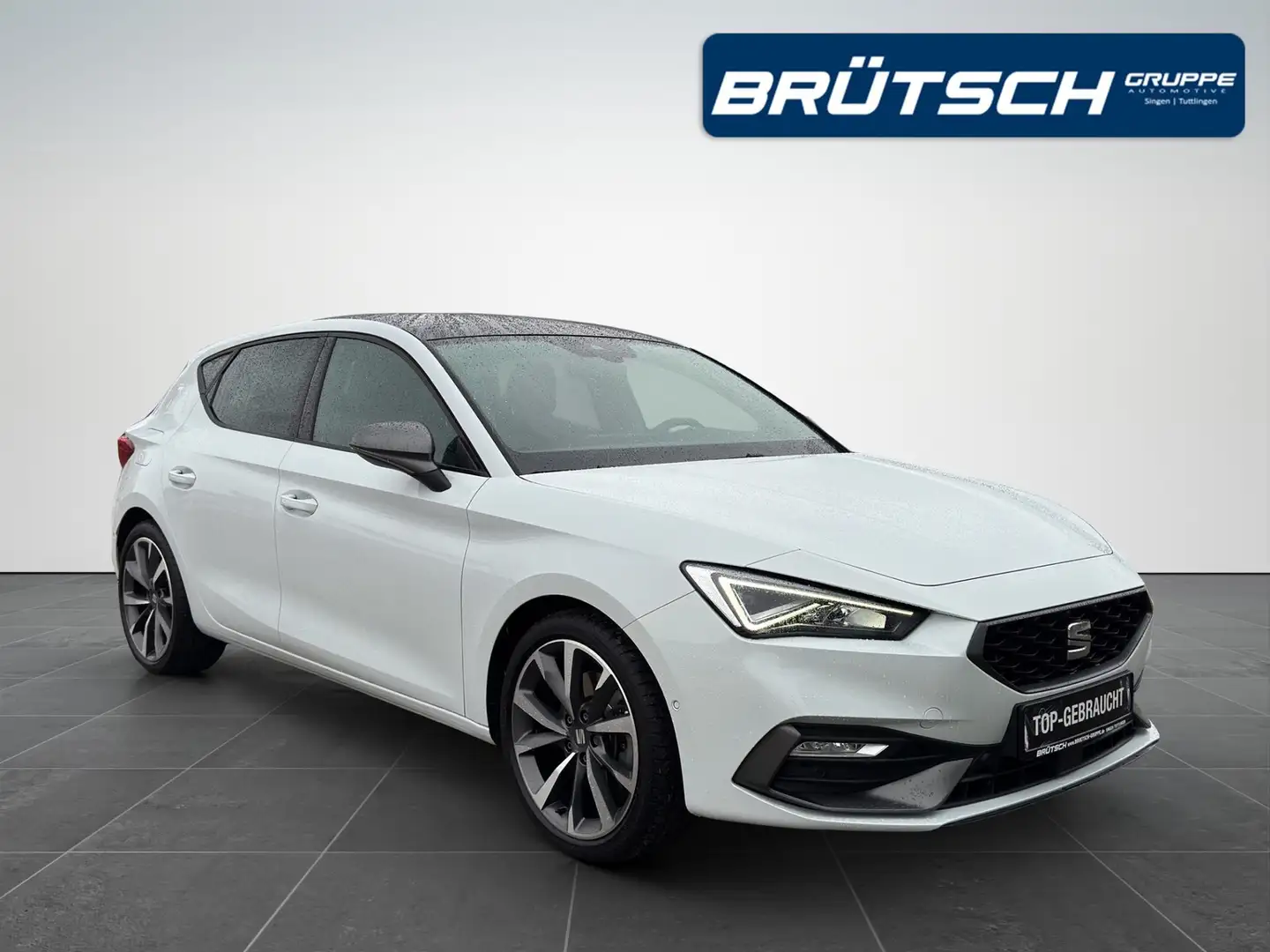 SEAT Leon FR 1.5 eTSI DSG / PANORAMA / NAVI / ACC / DCC / BE Weiß - 2