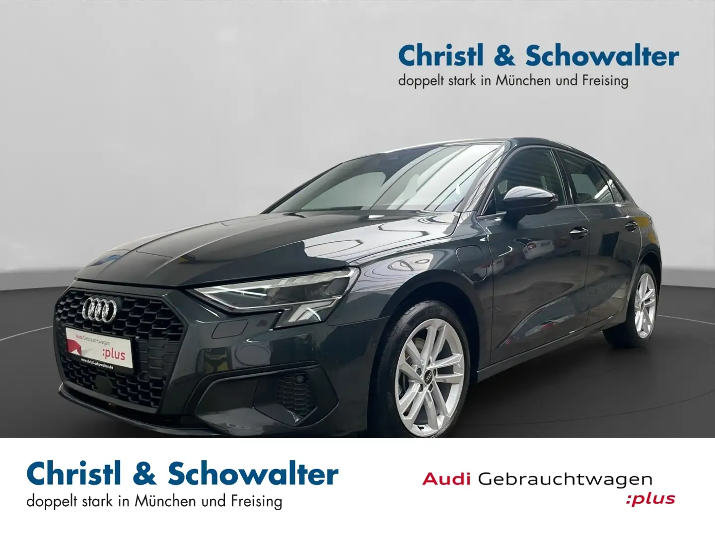 Audi A3 Sportback 40 TFSIe S tronic LED NAVI SHZ GRA Gris - 1