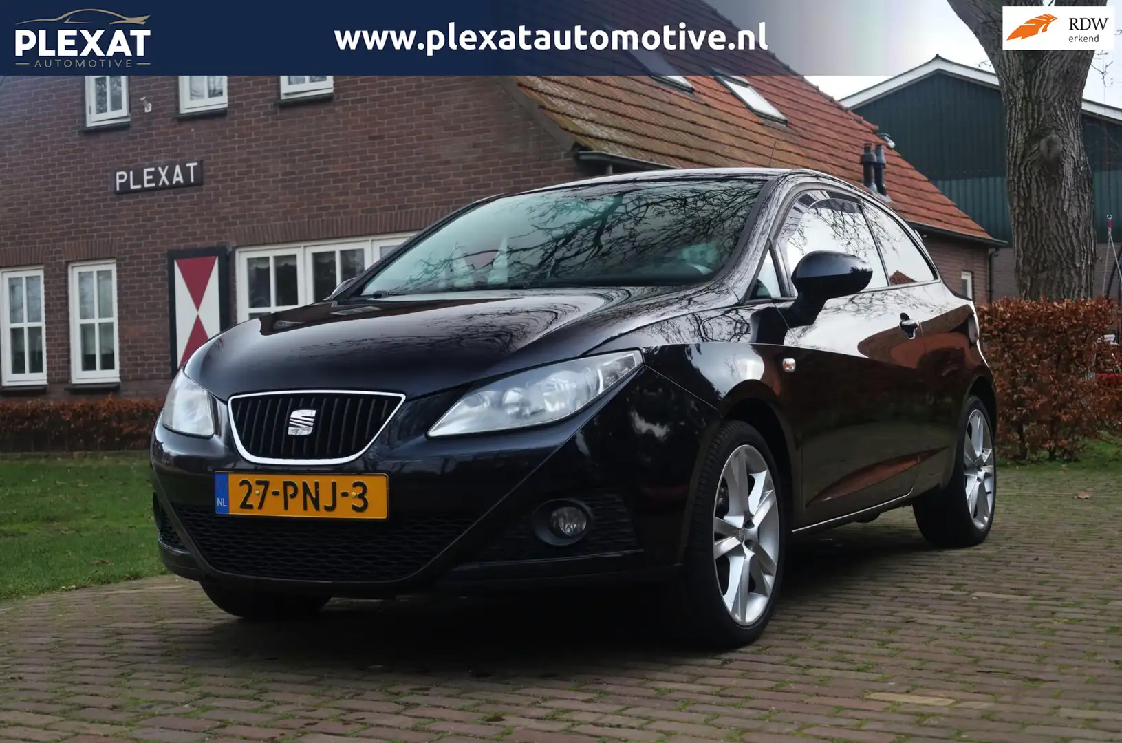 SEAT Ibiza SC 1.2 TSI Sport Aut. | Lichtmetaal | Slechts 174. Zwart - 1