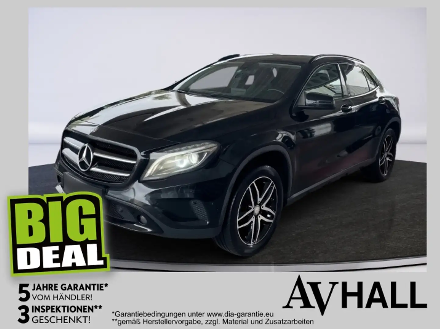 Mercedes-Benz GLA 180 d Navi*Parkpilot v&h*SERVICEHEFT gepflegt Schwarz - 1