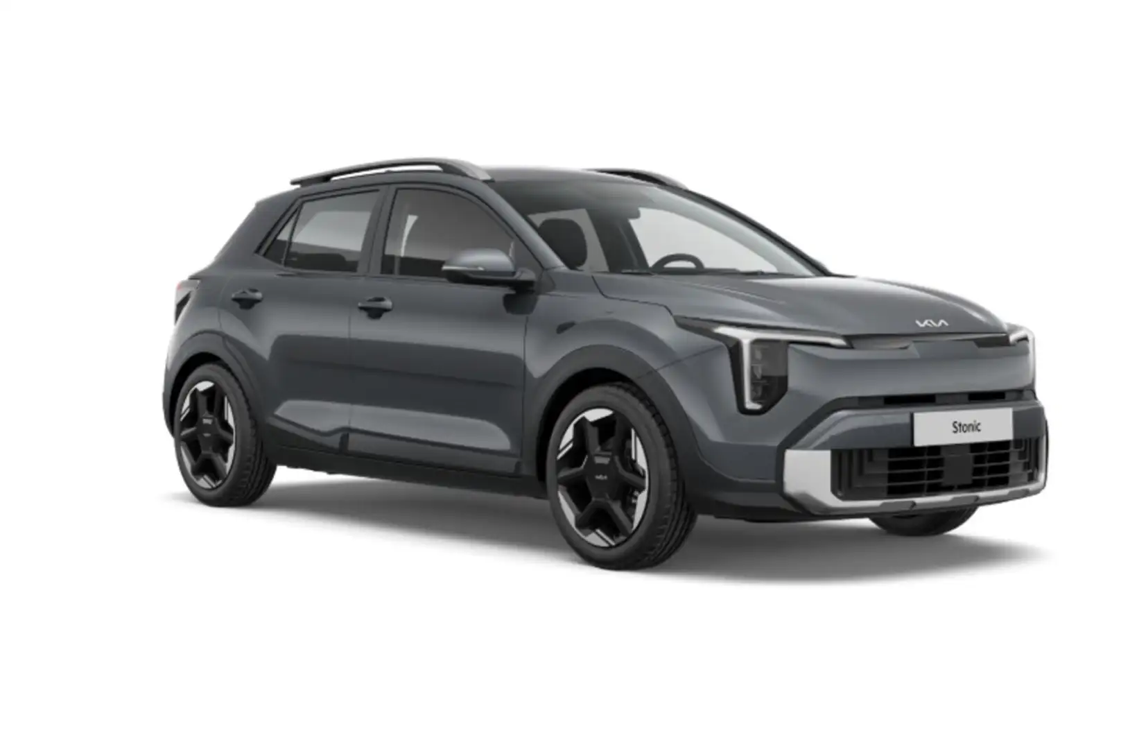 Kia Stonic AT MHEV SHZ LED Nav Kam 2xPDC PrivG LHZ 84 kW (... Grau - 2