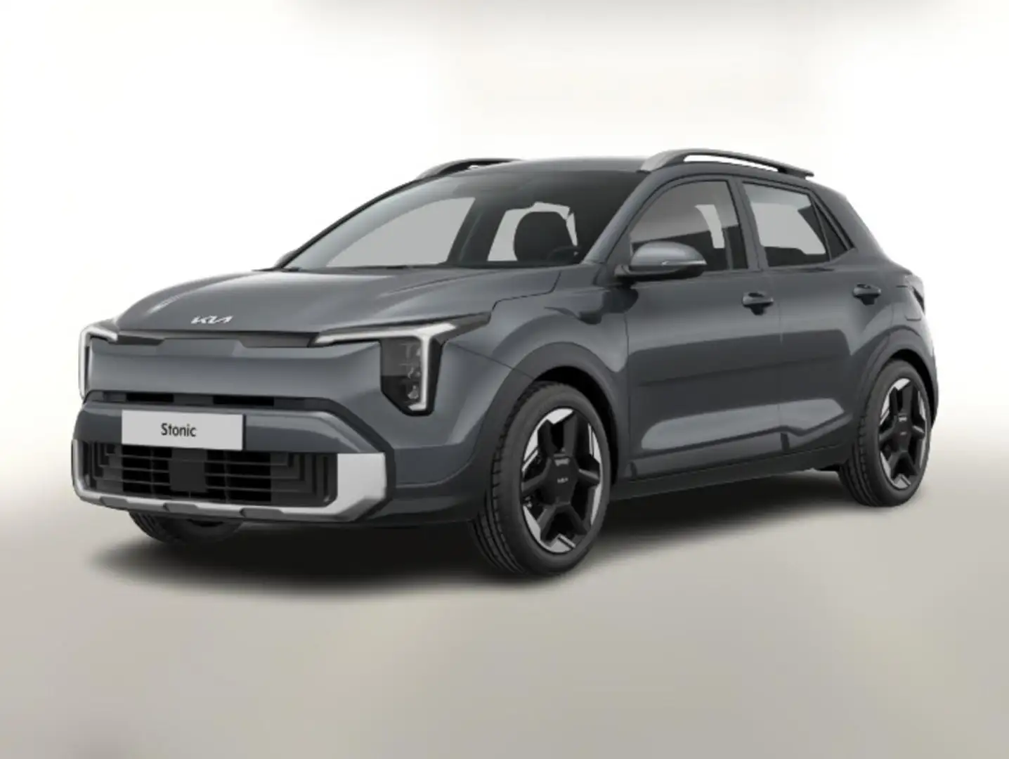 Kia Stonic AT MHEV SHZ LED Nav Kam 2xPDC PrivG LHZ 84 kW (... Grau - 1