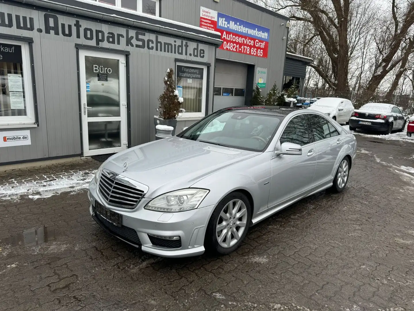 Mercedes-Benz S 400 Hybrid AMG°NAVI°ELSSD°MEMORY°LEDER°8xALU! Silber - 1