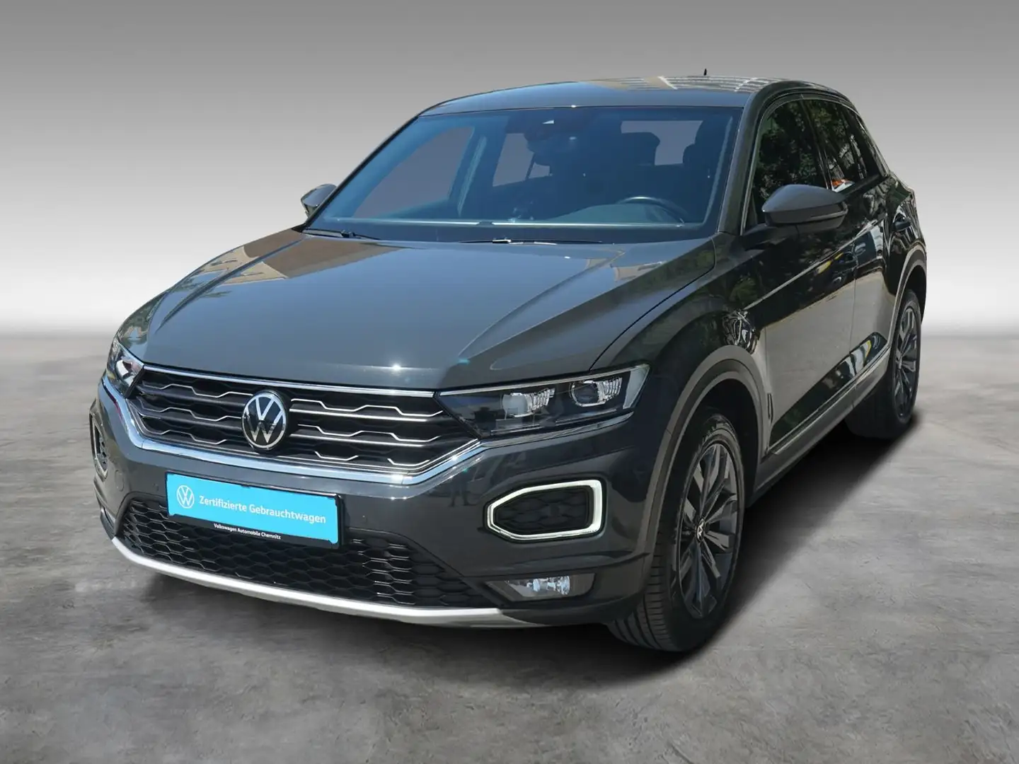 Volkswagen T-Roc 2.0 TDI Sport AHK LED DAB+ Gris - 2