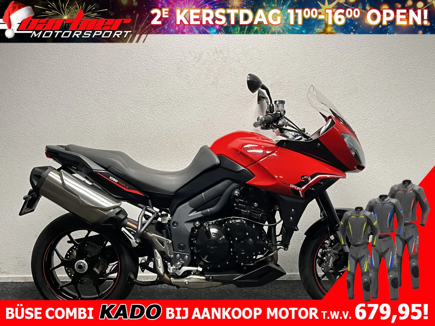 Triumph Tiger 1050 SPORT Rood - 1