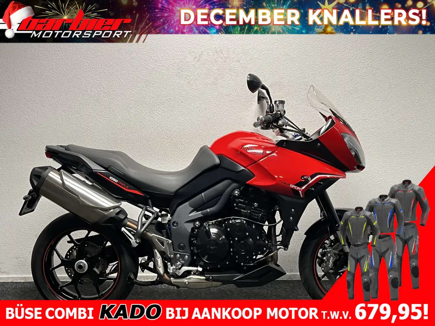 Triumph Tiger 1050 SPORT Rood - 1