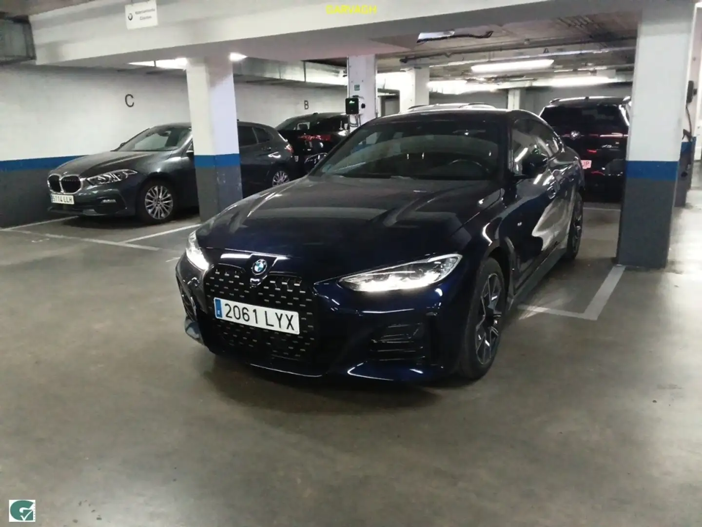 BMW 420 420dA Gran Coupé M Sport Azul - 2