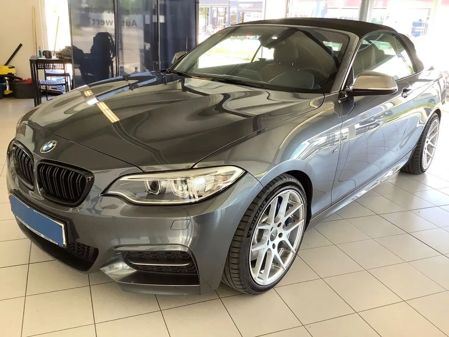 BMW M2 M235i Sport-Aut.*M-Sport*42TKM*Perfekt* Grigio - 1