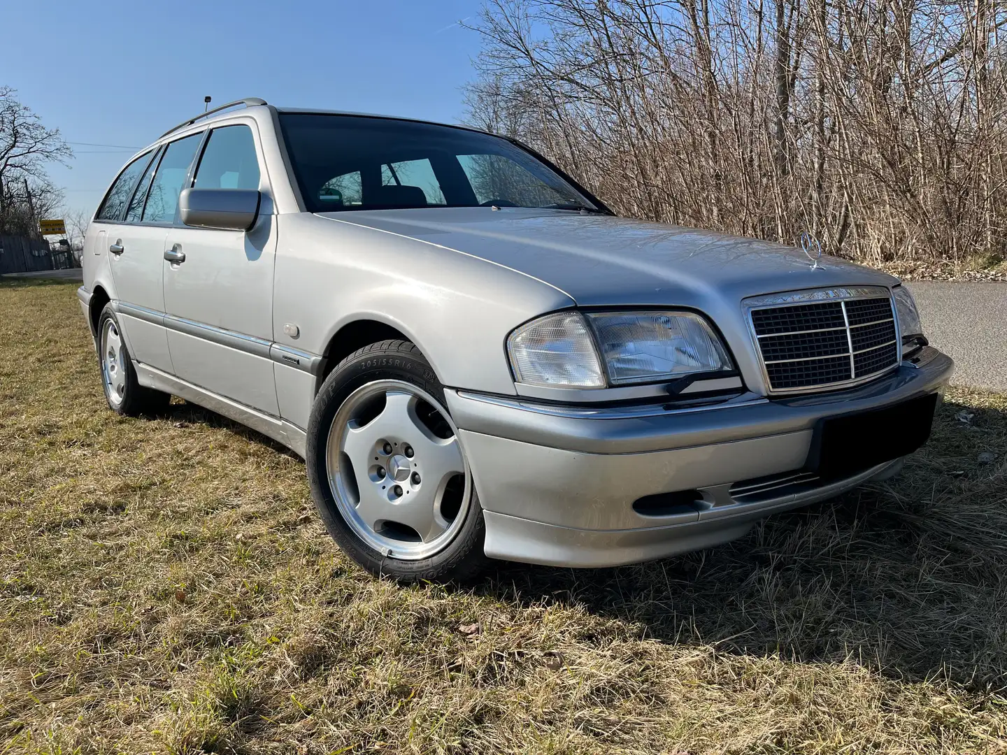 Mercedes-Benz C 220 C-Klasse 220 CDI T Elegance orig 111 Tkm XENON TOP Silver - 1
