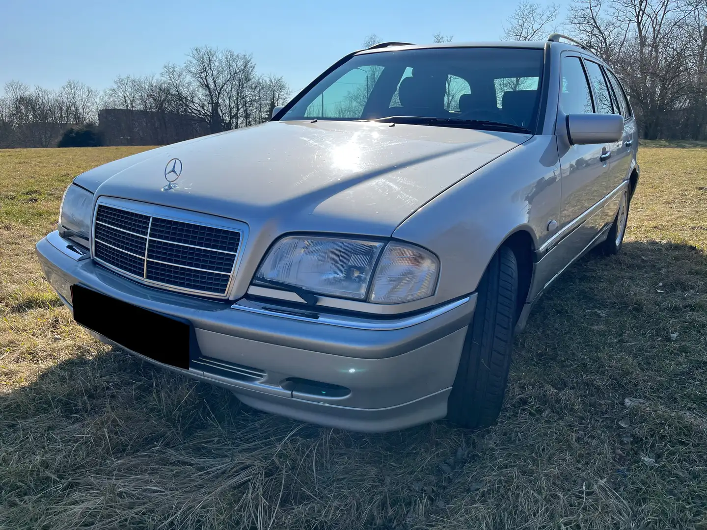 Mercedes-Benz C 220 C-Klasse 220 CDI T Elegance orig 111 Tkm XENON TOP Silver - 2