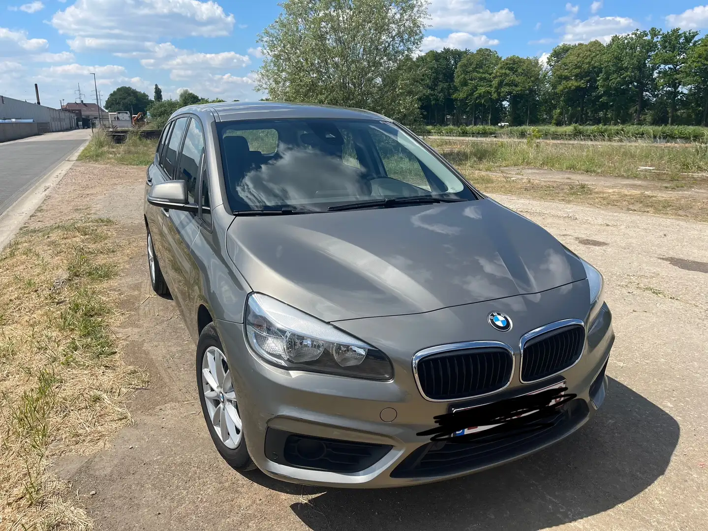 BMW 216 216d Gran Tourer Aut. Argent - 2