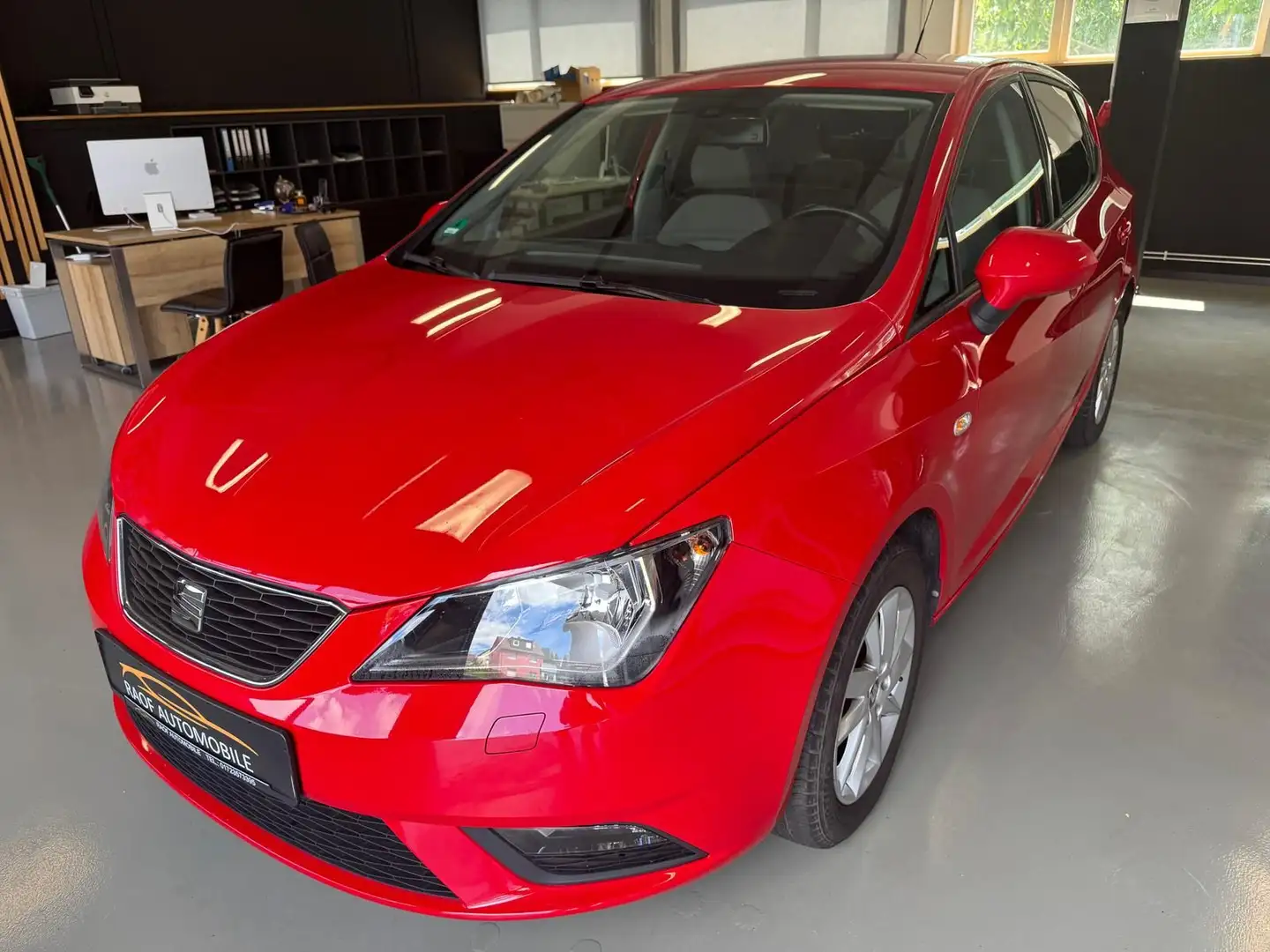 SEAT Ibiza 1.2 12V 1HAND KLIMA SHZ ALLU Rot - 1