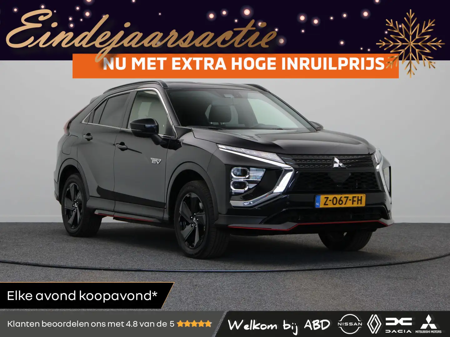 Mitsubishi Eclipse Cross 2.4 PHEV Black Edition | Stoelverwarming voor & ac Noir - 1