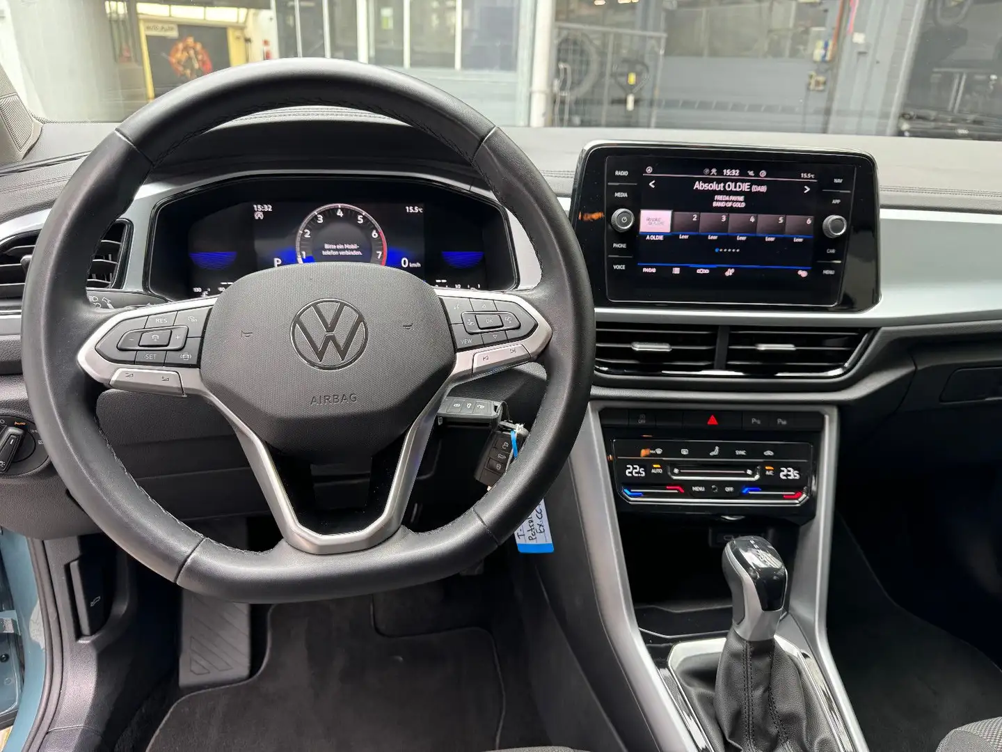 Volkswagen T-Roc 1.5 TSI DSG Life -LED-AppConnect Bleu - 2