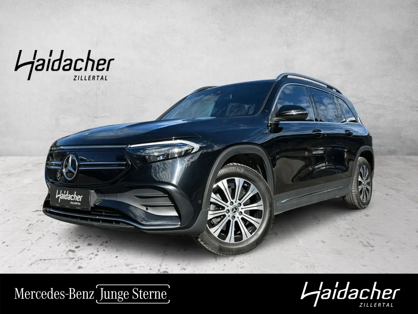Mercedes-Benz EQB 300 4MATIC AMG Pano MBUX Navi RKam KeyGo Shz Schwarz - 1
