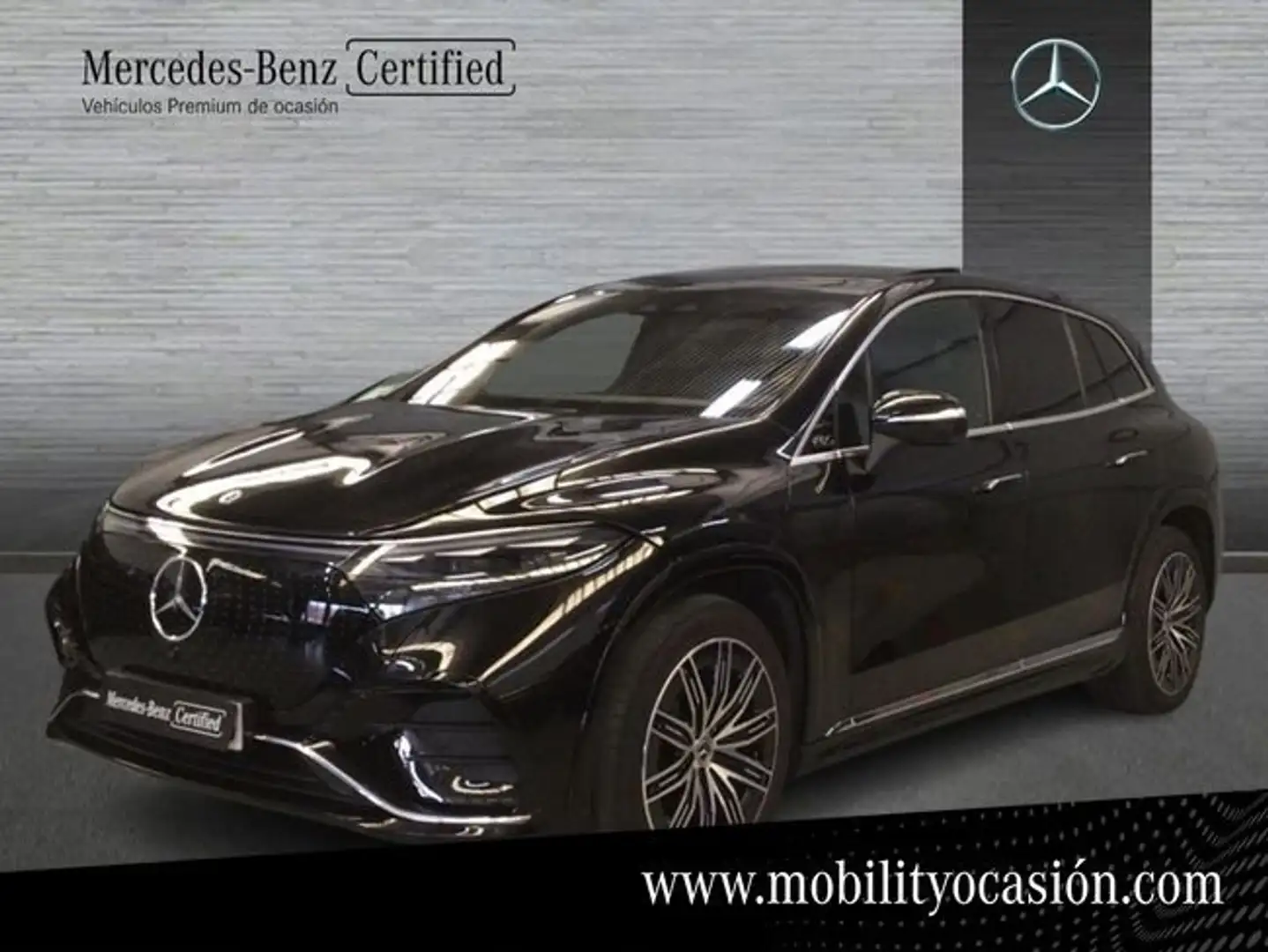 Mercedes-Benz EQS 450 4MATIC Negro - 1