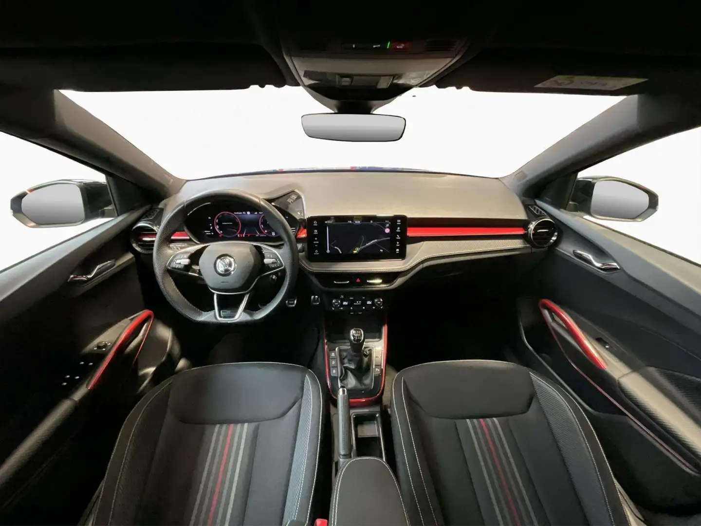 Skoda Fabia Monte-Carlo+LED+NAVI+Digi+ Bleu - 2