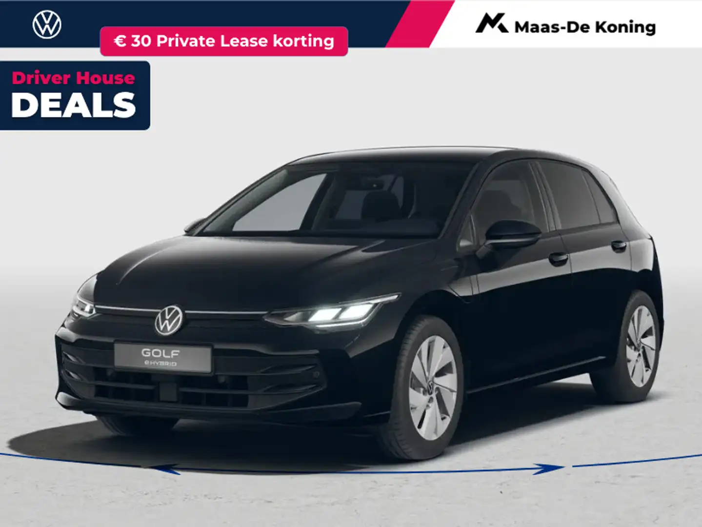 Volkswagen Golf Life Edition 1.5 eHybrid 204 pk 6 versn. DSG · Ach Чорний - 1