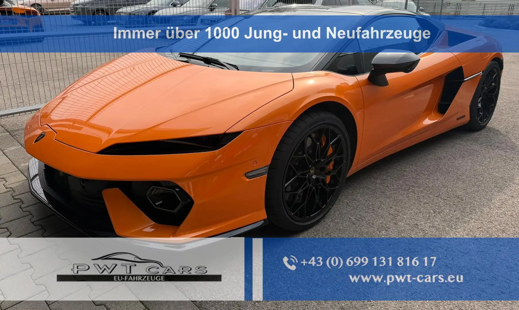 Lamborghini Temerario SONUS Lift Carbon Pass.Display 677 kW (920 PS),... Orange - 1