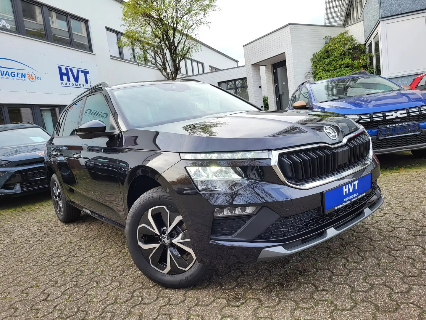 Skoda Kamiq 1,0 l TSI 70KW 130 Jahre Selection EU|LED|PDC|SHZ| Negro - 1