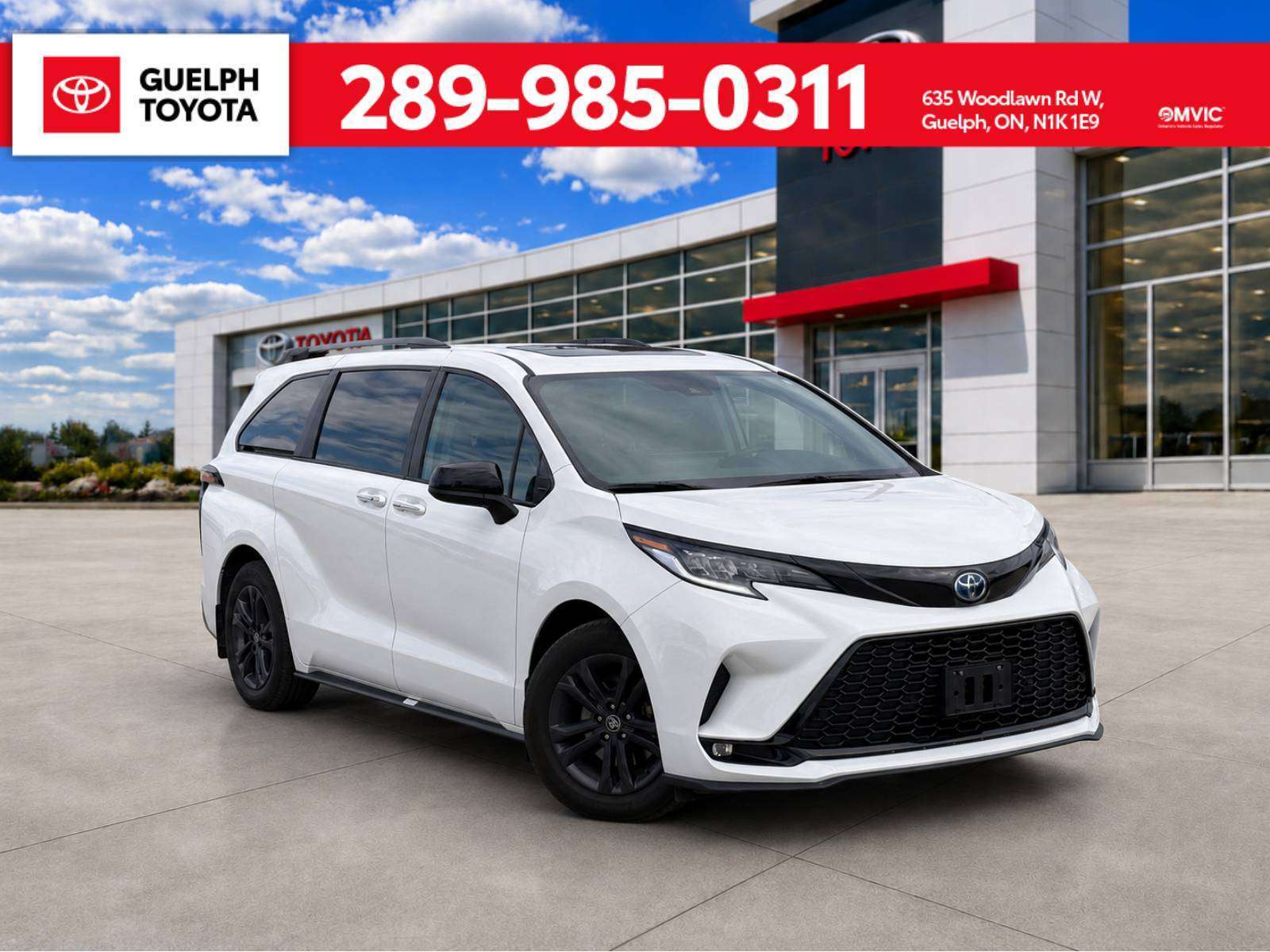 2025 Toyota Sienna Hybrid XSE | 7-Passenger | 18" Alloys | Moonroof