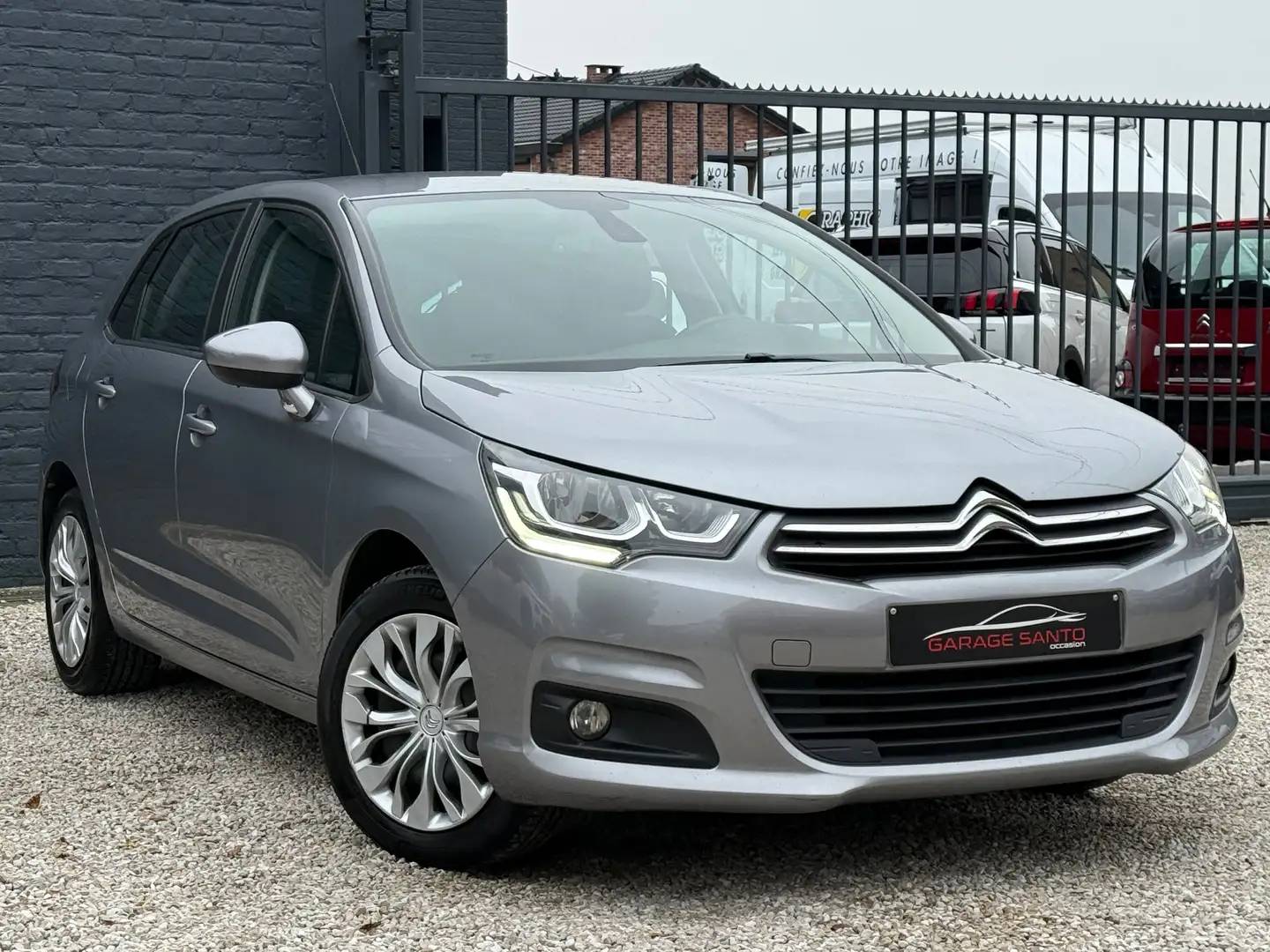 Citroen C4 C4 1.6 BlueHDi Feel /Navi/Led/Pdc/A.c/Garantie/ Grijs - 2