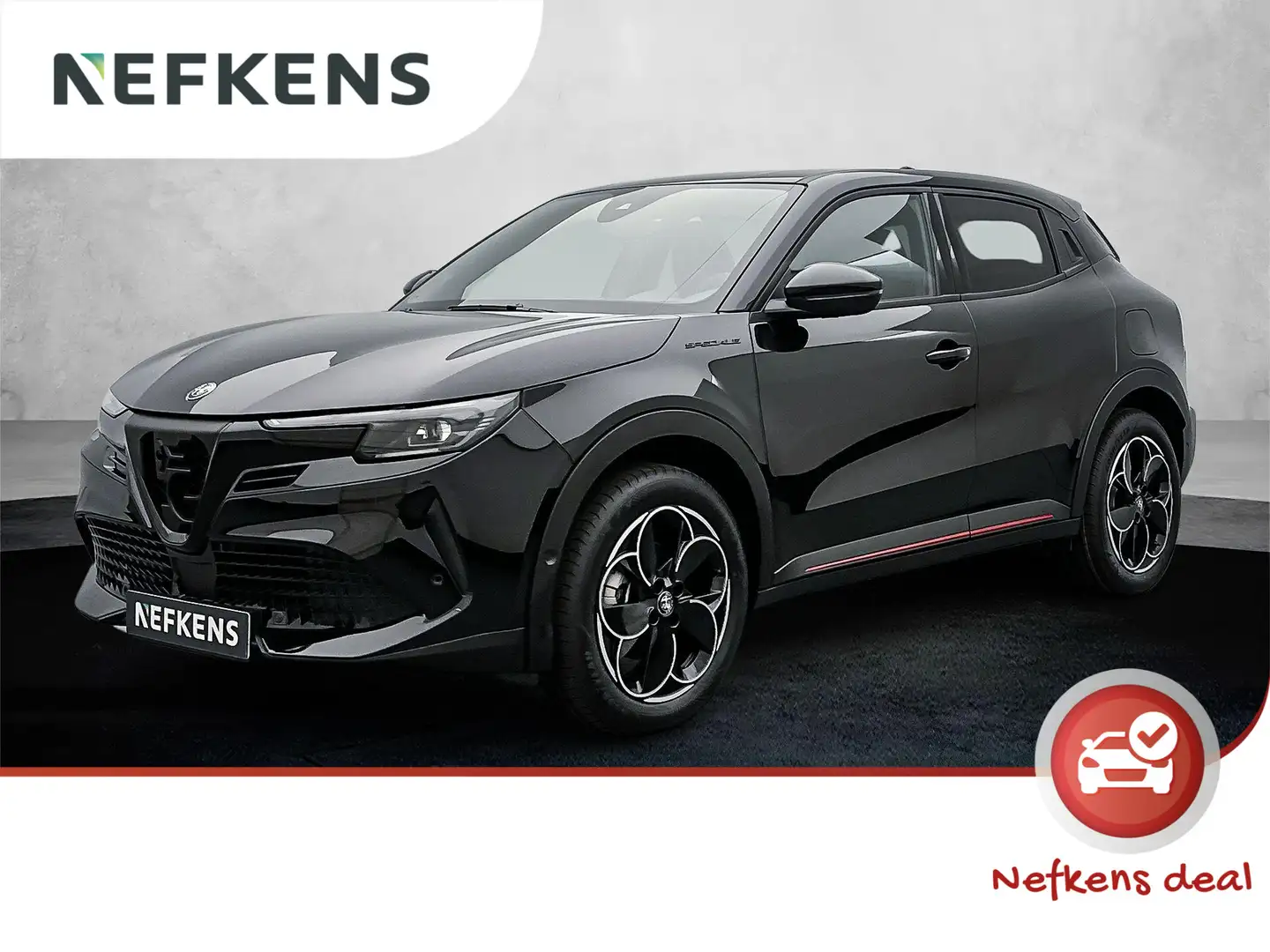 Alfa Romeo Junior EV Elettrica Speciale 54 kWh 156 pk | Navigatie | Zwart - 1