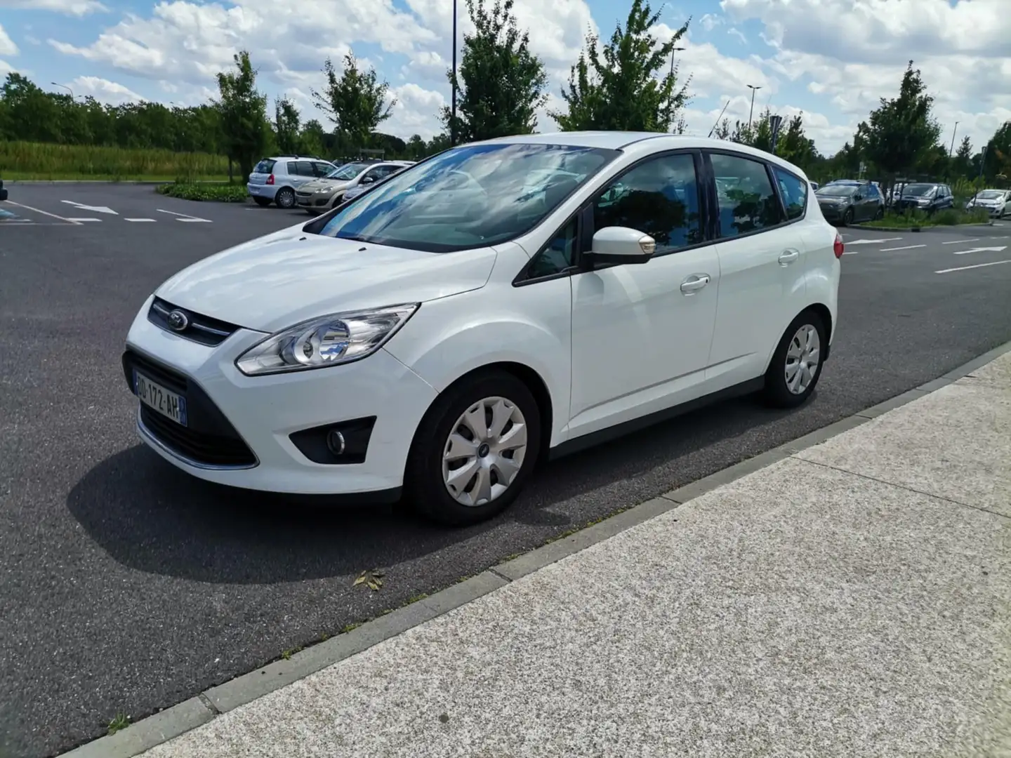 Ford C-Max C-MAX 2.0 TDCI 140 FAP Titanium X Blanc - 2