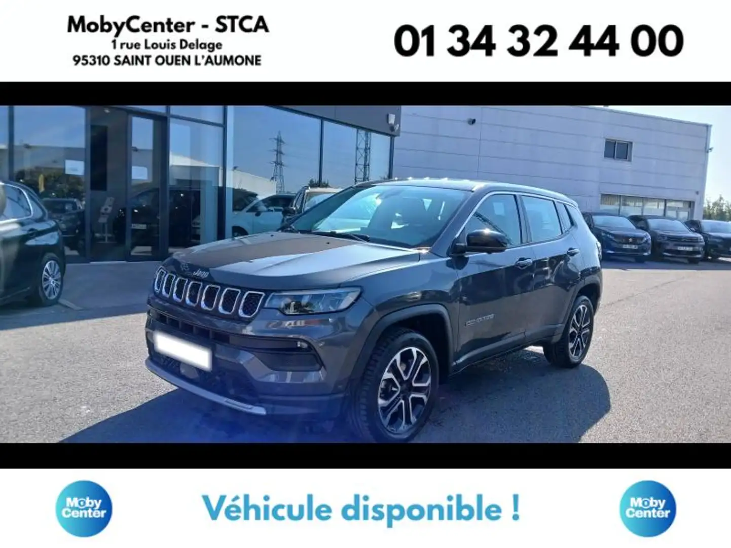 Jeep Compass 1.5 Turbo T4 130ch MHEV Altitude 4x2 BVR7 Grau - 1