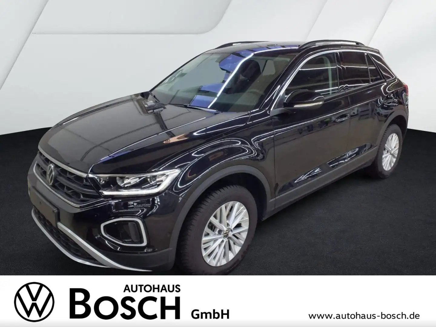 Volkswagen T-Roc 1.0 TSI Life Navi SHZ PDC LED App Connect Negro - 1